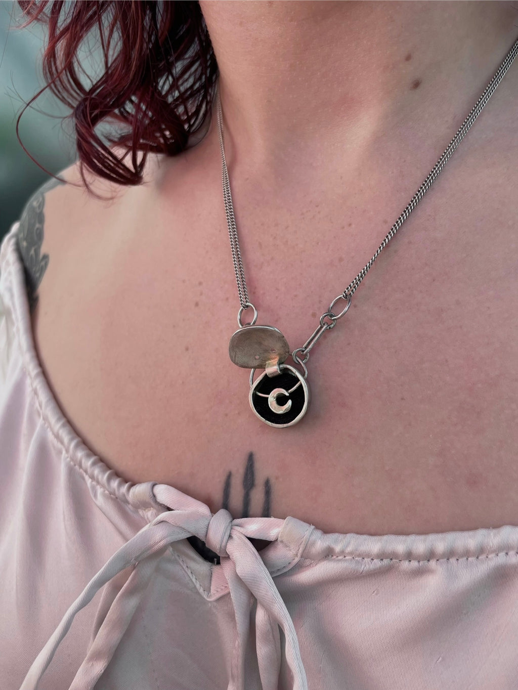 Moon Faced Locket