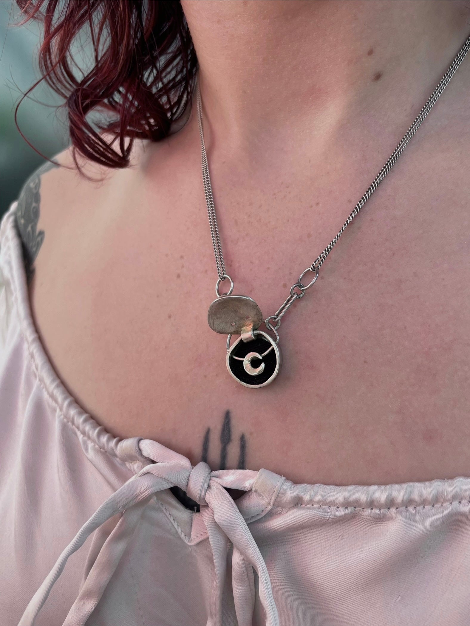 Moon Faced Locket