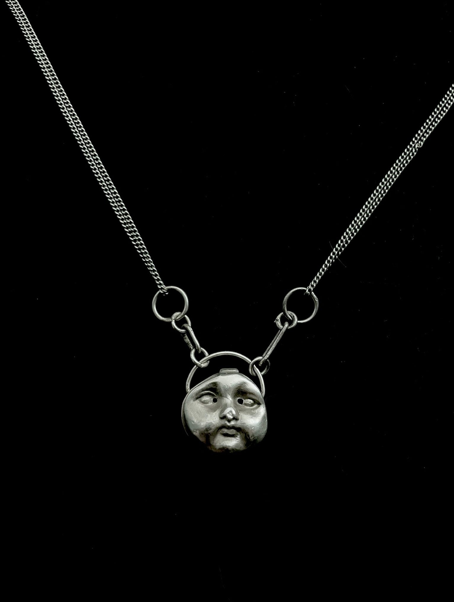 Moon Faced Locket